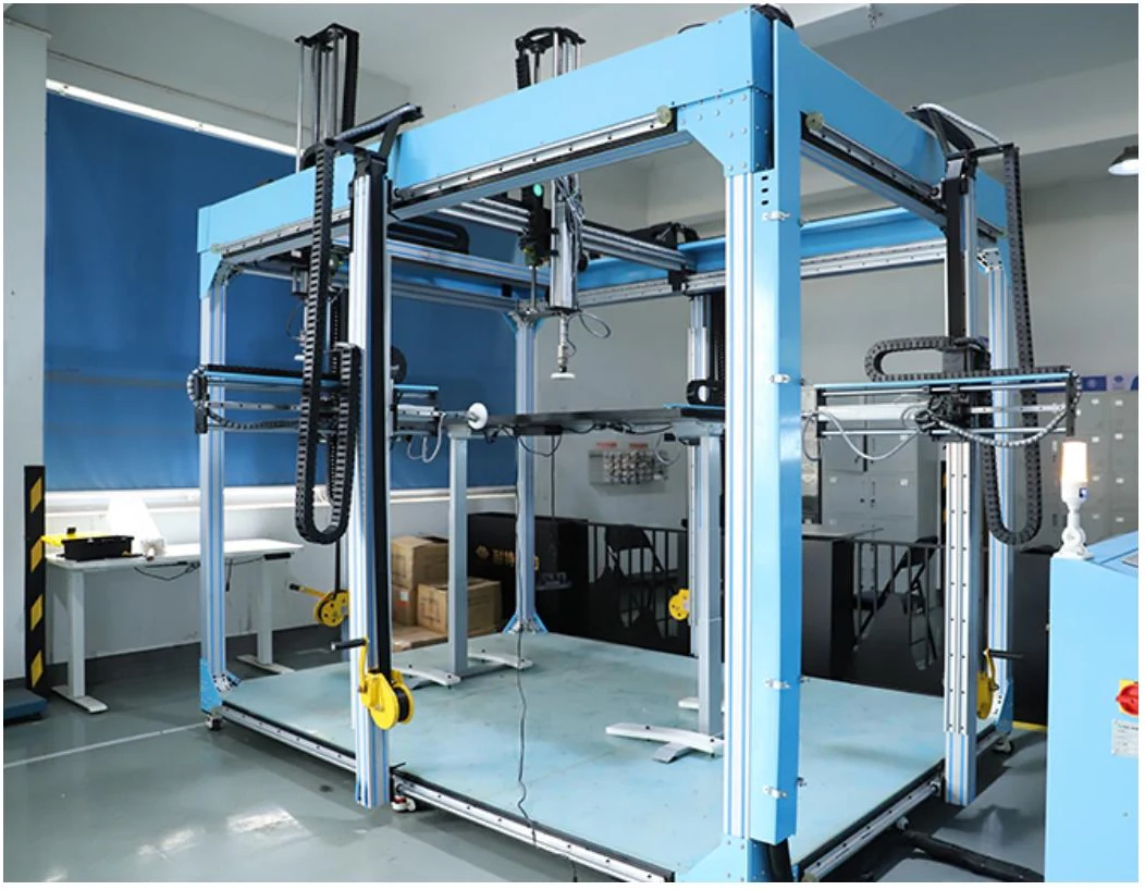 Whole desk stability test machine in the NATE laboratory